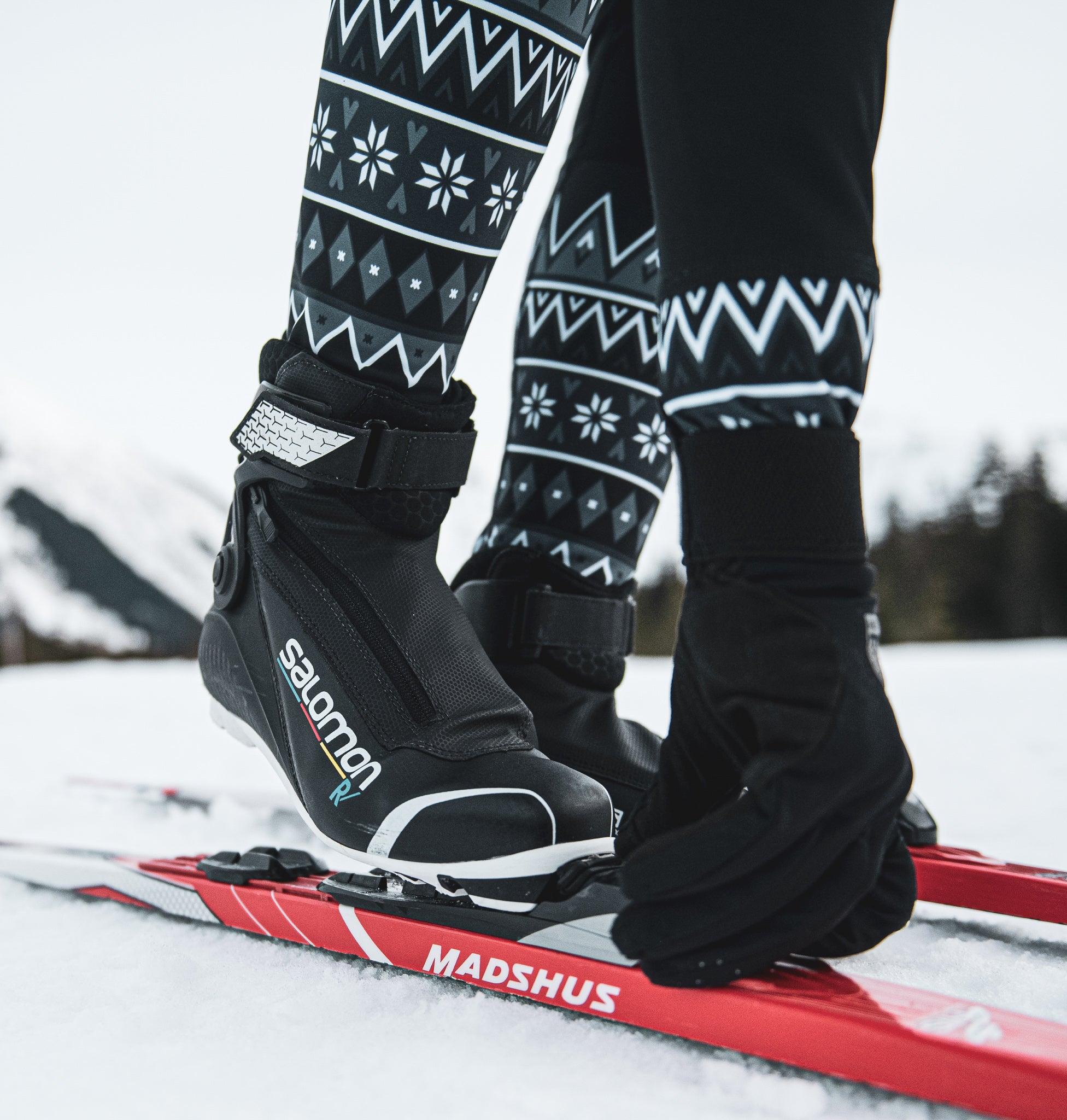 Women's Warm Cross-Country Skiing Tights – XC S 100 Black